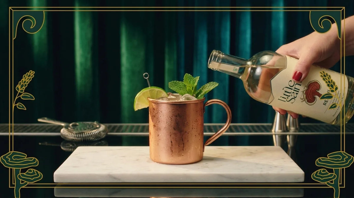 How To Make an Adaptogen Moscow Mule (With Exact Doses)