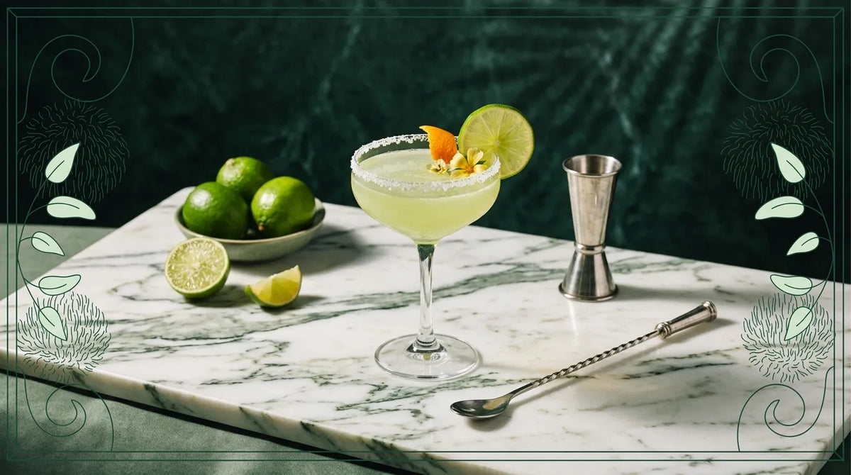 Damiana Drinks Ingredients: Liqueur & Zero-Alcohol