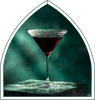 The Black Widow Martini