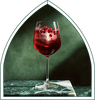 Pomegranate Saint Spritz