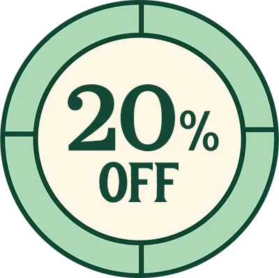 20% off